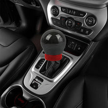 Load image into Gallery viewer, Brand New Universal Real Carbon Fiber Black Round Ball Manual Car Racing Gear Shift Knob Shifter M12 M10 M8