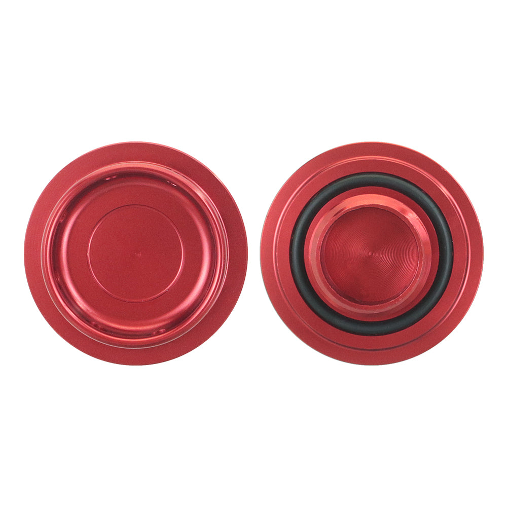 Brand New JDM Red Aluminum Engine Oil Fuel Filler Cap Billet For Honda / Acura