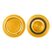 Load image into Gallery viewer, Brand New JDM Gold Aluminum Engine Oil Fuel Filler Cap Billet For Nissan