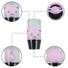 Load image into Gallery viewer, Brand New 1PCS Universal 10CM JDM Clear Pokemon JigglyPuff Manual Car Black Base Racing Stick Shift Knob M8 M10 M12