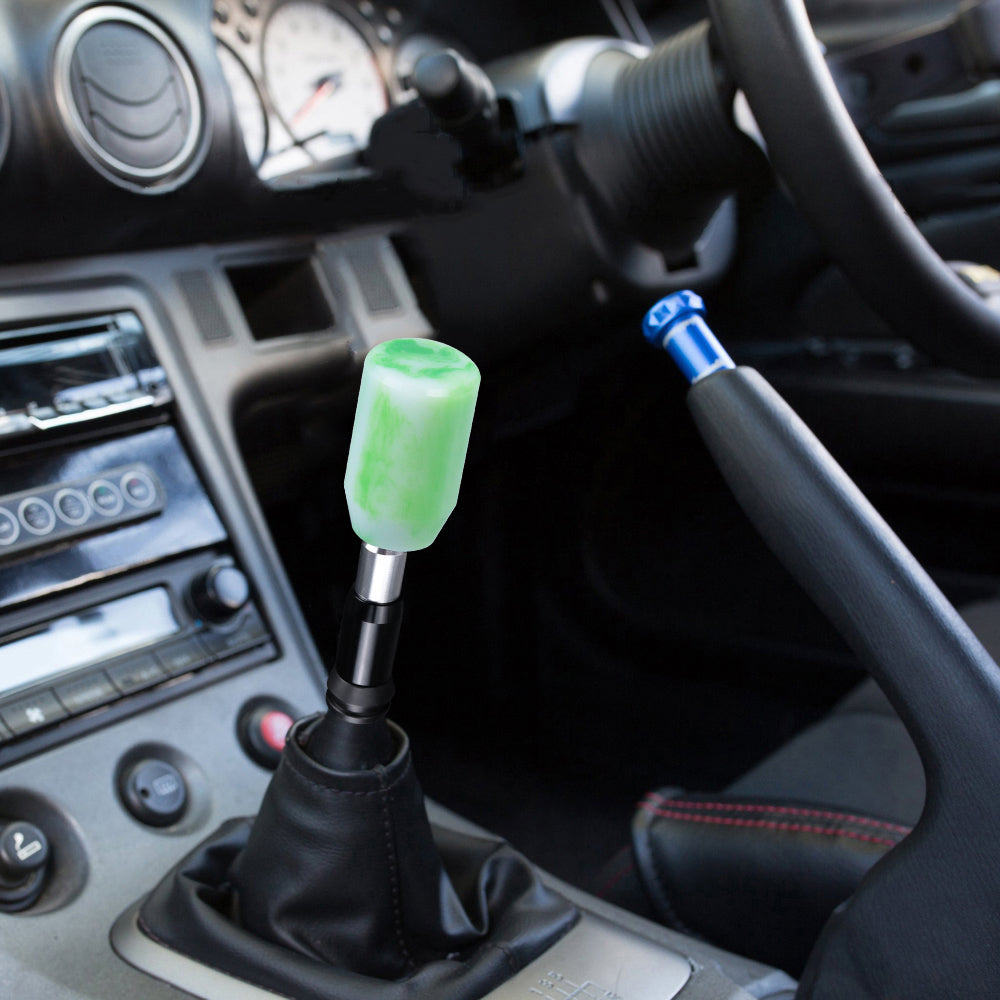 Brand New Universal JDM GREEN 6CM Marble Style Stick Automatic Transmission Racing Gear Shift Knob