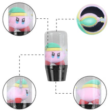 Load image into Gallery viewer, Brand New 1PCS Universal 10CM JDM Clear Kirby Manual Car Black Base Racing Stick Shift Knob M8 M10 M12