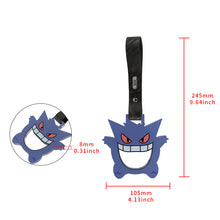 Load image into Gallery viewer, Brand New Anime GENGAR JDM TSURIKAWA Ring Subway Train Bus Handle Carbon Fiber Strap Charm Drift