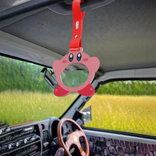 Load image into Gallery viewer, Brand New Anime Kirby JDM TSURIKAWA Ring Subway Train Bus Handle Red Strap Charm Drift