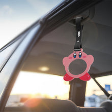 Load image into Gallery viewer, Brand New Anime Kirby JDM TSURIKAWA Ring Subway Train Bus Handle Black Strap Charm Drift