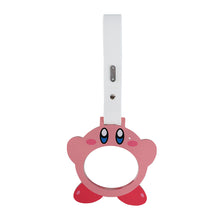 Load image into Gallery viewer, Brand New Anime Kirby JDM TSURIKAWA Ring Subway Train Bus Handle White Strap Charm Drift