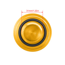 Load image into Gallery viewer, Brand New JDM Gold Aluminum Engine Oil Fuel Filler Cap Billet For Nissan