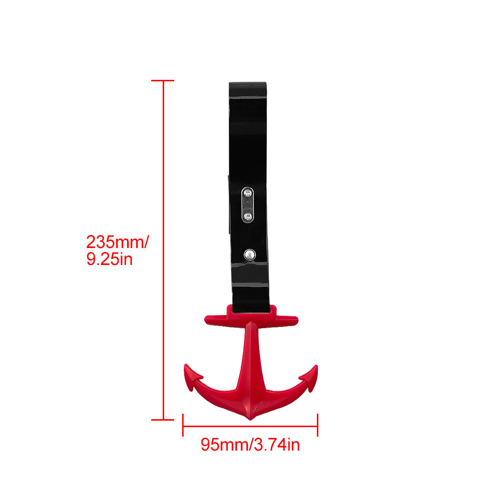 Brand New Anchor Anker Red JDM TSURIKAWA Ring Subway Train Bus Handle Black Strap Charm Drift