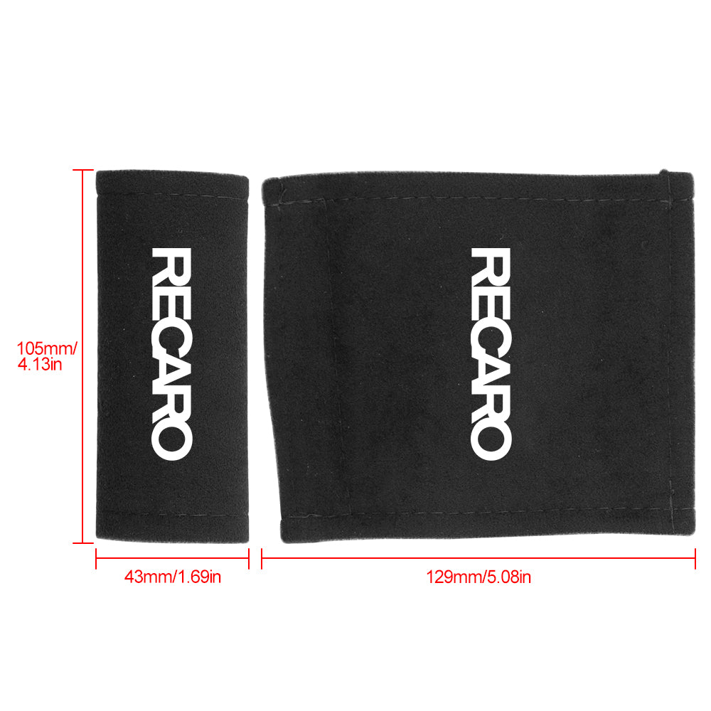 BRAND NEW UNIVERSAL JDM Recaro Black Suede Car Handbrake Handle Cover Handle Racing