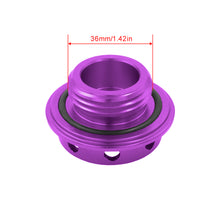 Load image into Gallery viewer, Brand New JDM Purple Aluminum Engine Oil Fuel Filler Cap Billet For Toyota