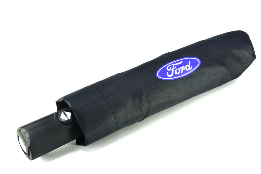 BRAND NEW FORD Umbrella Black Automatically Closing And Opening By Button