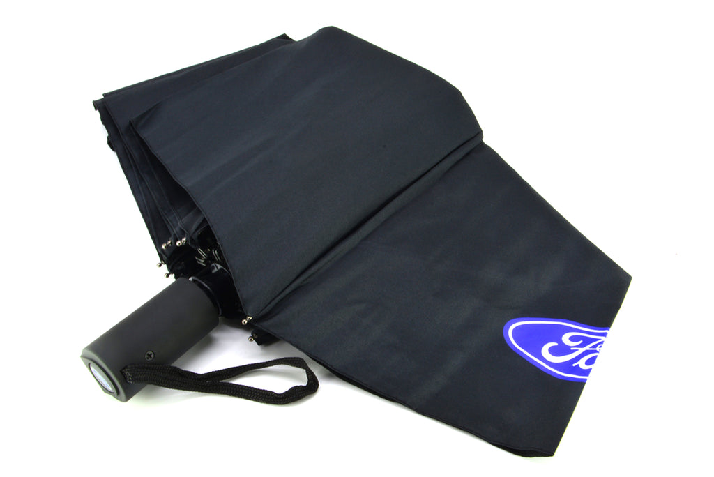 BRAND NEW FORD Umbrella Black Automatically Closing And Opening By Button