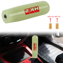 Load image into Gallery viewer, Brand New 15CM HKS Universal Glow In the Dark Green Manual Long Stick Shift Knob M8 M10 M12 Adapter