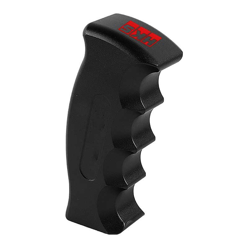 Brand New HKS Universal Black Aluminum Slotted Pistol Grip Handle Manual Gear Shift Knob Shifter M8 M10 M12