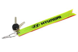 BRAND NEW JDM HYUNDAI REFLECTIVE STRIP DOUBLE SIDED KEYCHAIN