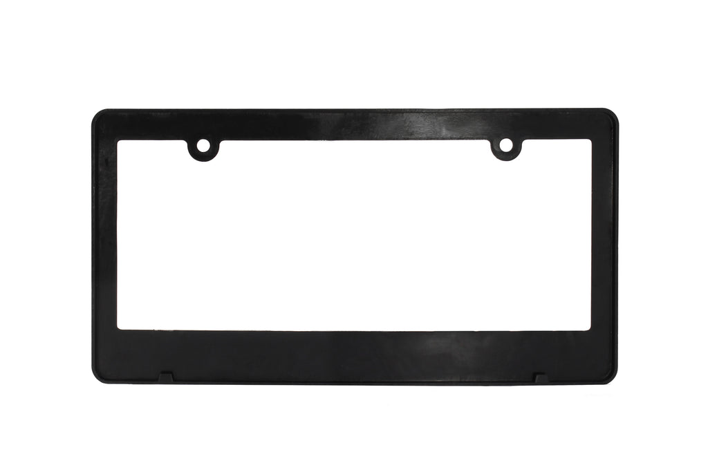 Brand New Universal 2PCS NISMO ABS Plastic Black License Plate Frame Cover