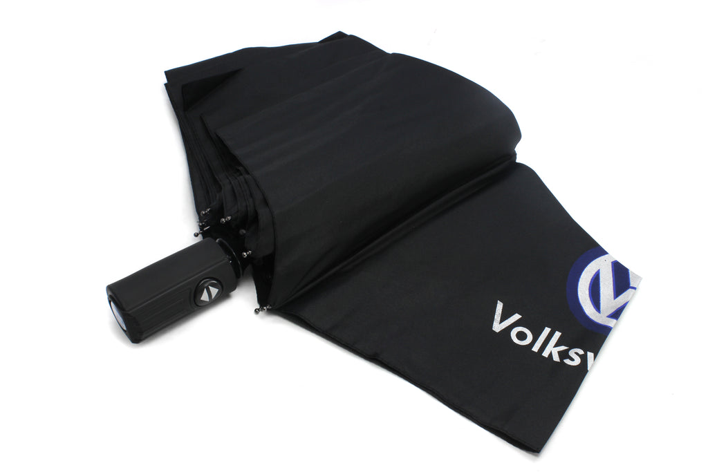 BRAND NEW VOLKSWAGEN Umbrella Black Automatically Closing And Opening By Button