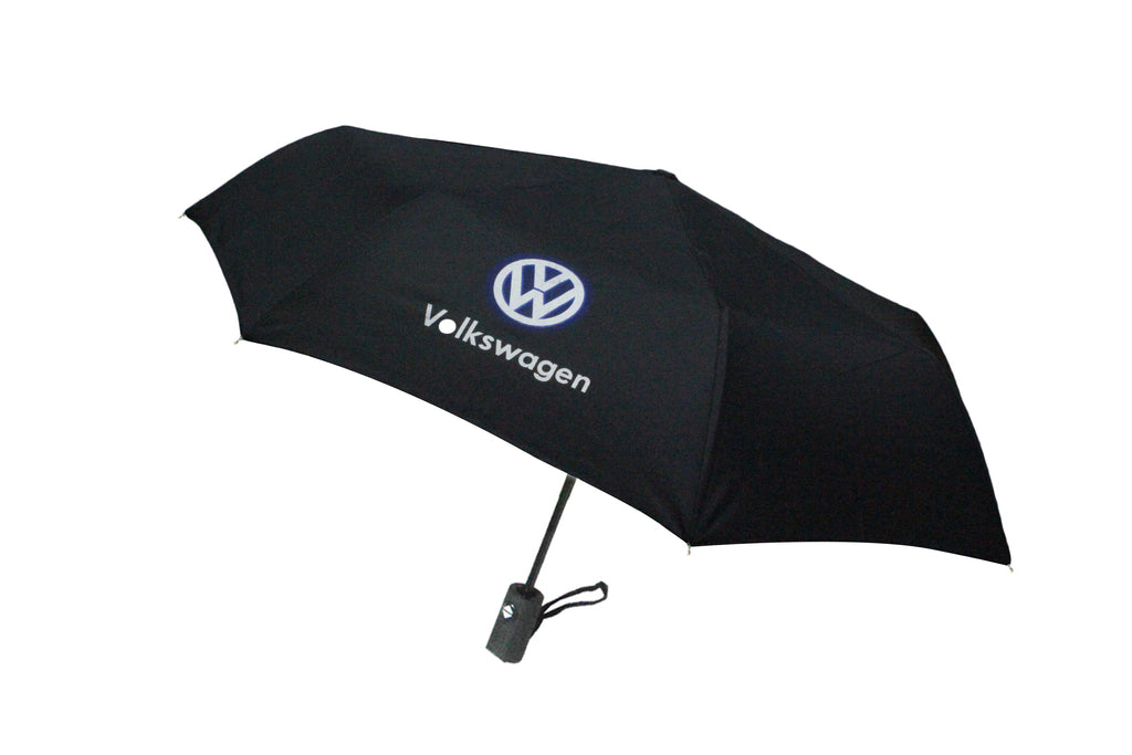 BRAND NEW VOLKSWAGEN Umbrella Black Automatically Closing And Opening By Button