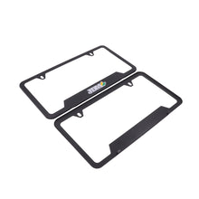 Load image into Gallery viewer, Brand New Universal 1PCS JDM BEGINNER LEAF Metal Black License Plate Frame