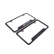 Load image into Gallery viewer, Brand New Universal 1PCS SCION Metal Black License Plate Frame