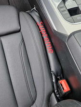 Load image into Gallery viewer, BRAND NEW UNIVERSAL 2PCS SUPREME RED Car Seat Gap Filler Universal Fit Organizer Stop Things from Dropping Under