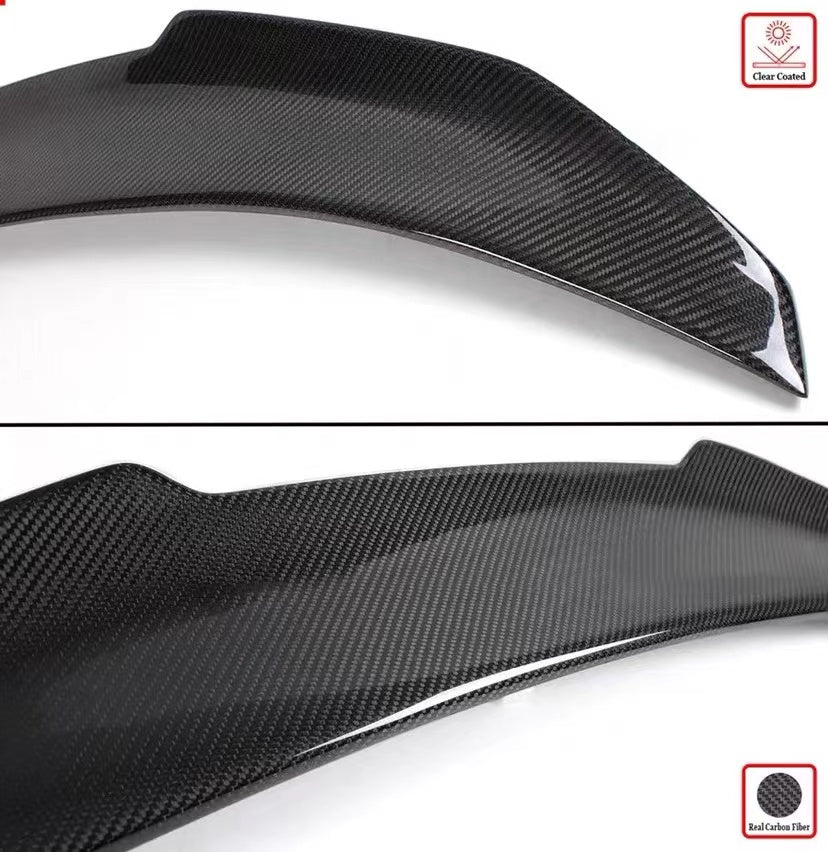 BRAND NEW 2021-2024 BMW G26 430i GRAN COUPE i4 REAL CARBON FIBER PSM STYLE TRUNK SPOILER