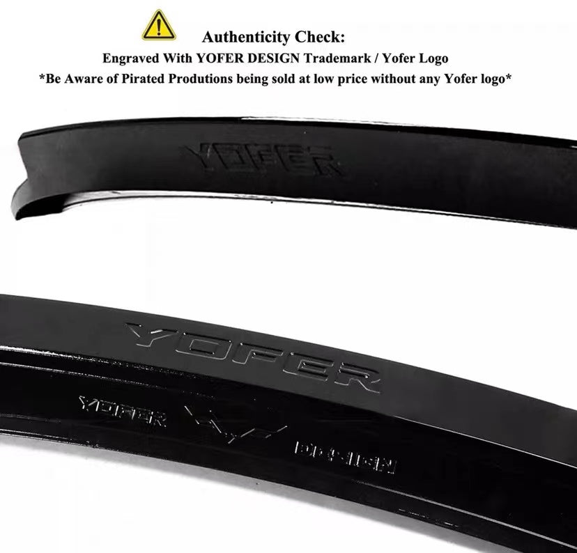 BRAND NEW 2022-2025 HONDA CIVIC 4DR SEDAN YOFER V3 GLOSSY BLACK HIGHKICK Duckbill Trunk Spoiler