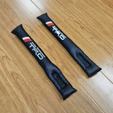 BRAND NEW UNIVERSAL 2PCS TRD BLACK Car Seat Gap Filler Universal Fit Organizer Stop Things from Dropping Under