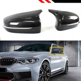 BRAND NEW 2020-2024 BMW F91 F92 F93 M8 Real Carbon Fiber Side Mirror Cover Caps