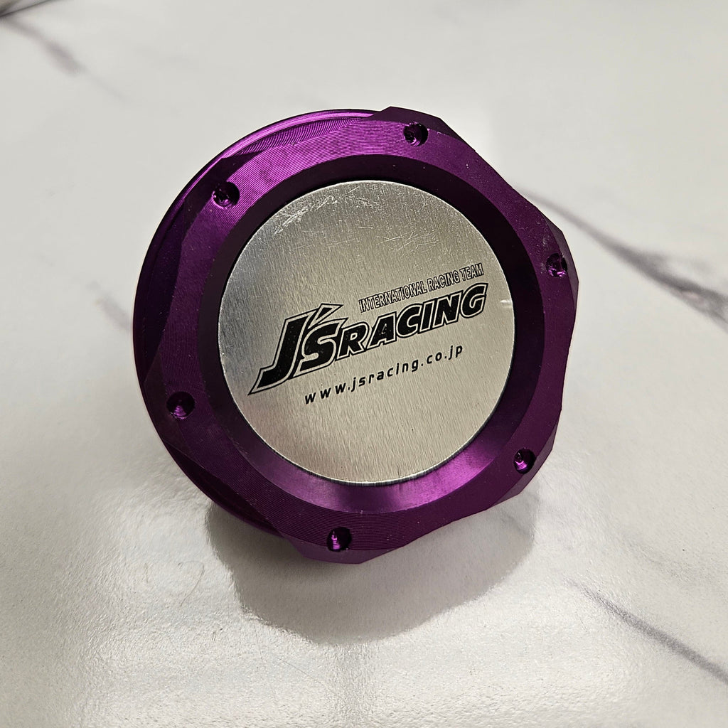 Brand New J'S RACING Purple Engine Oil Fuel Filler Cap Billet For Honda / Acura