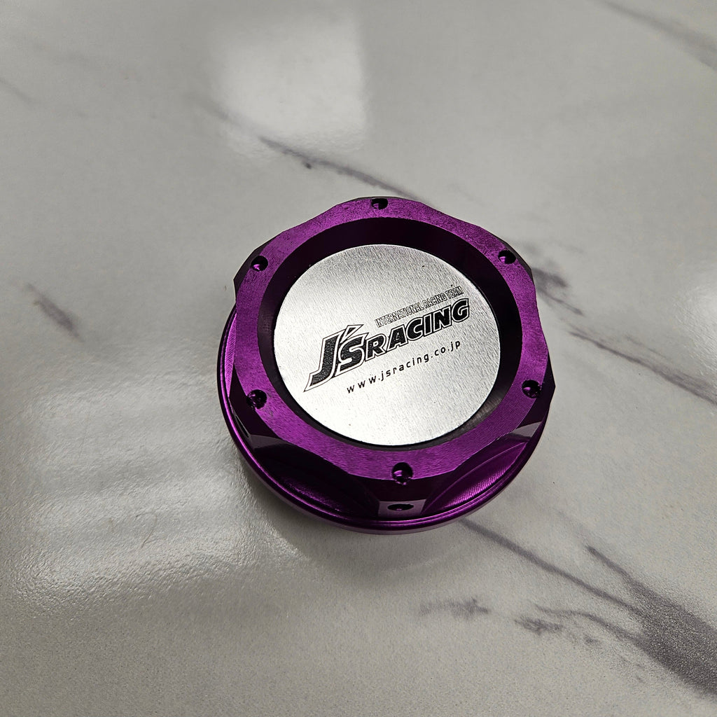 Brand New J'S RACING Purple Engine Oil Fuel Filler Cap Billet For Honda / Acura