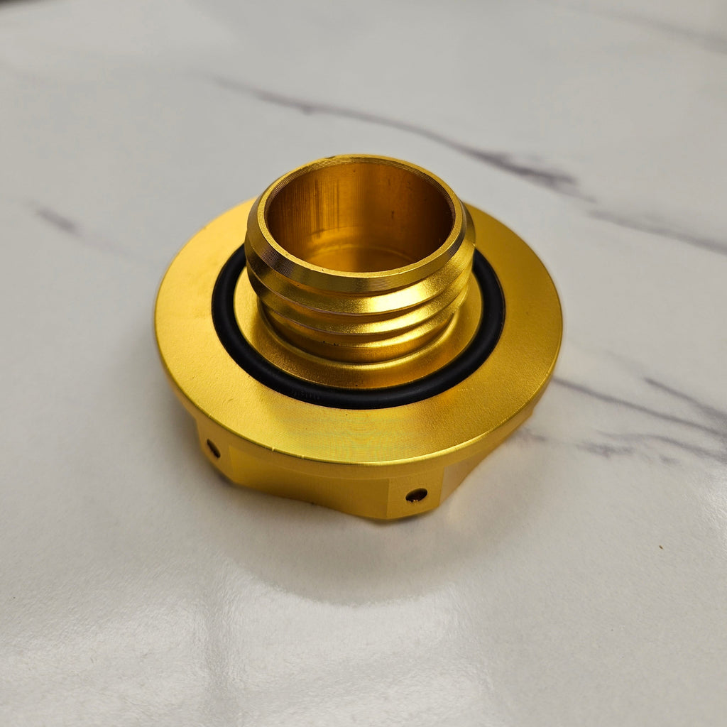 Brand New J'S RACING Gold Engine Oil Fuel Filler Cap Billet For Honda / Acura