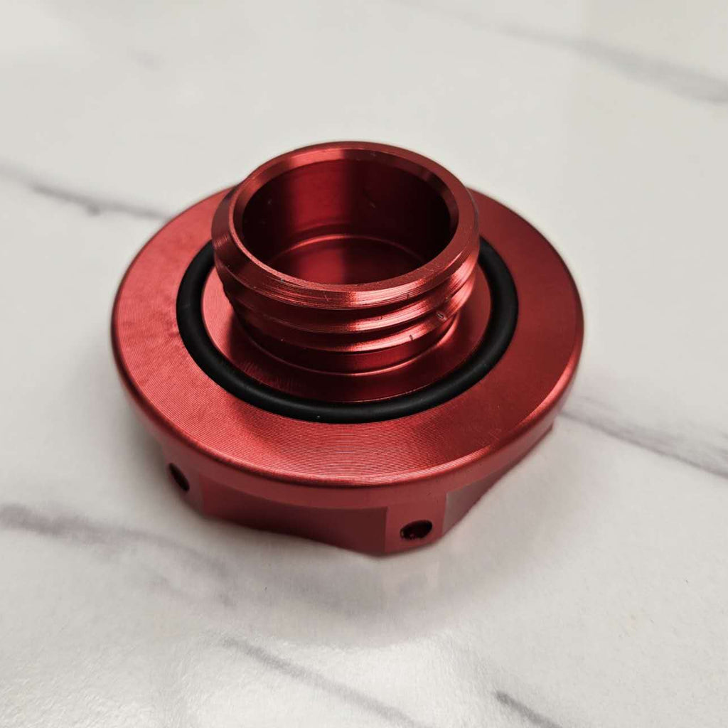 Brand New J'S RACING Red Engine Oil Fuel Filler Cap Billet For Honda / Acura