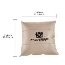 Load image into Gallery viewer, BRAND NEW 2PCS JP Junction Produce VIP Embroidery Beige Car Seat Pillow Backrest Cushions