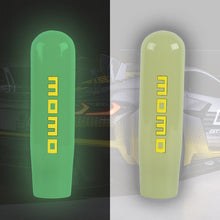 Load image into Gallery viewer, Brand New 15CM Momo Universal Glow In the Dark Green Manual Long Stick Shift Knob M8 M10 M12 Adapter