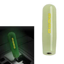 Load image into Gallery viewer, Brand New 15CM Momo Universal Glow In the Dark Green Manual Long Stick Shift Knob M8 M10 M12 Adapter