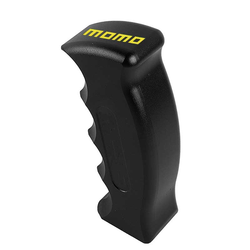 Brand New Momo Universal Black Aluminum Slotted Pistol Grip Handle Manual Gear Shift Knob Shifter M8 M10 M12