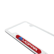 Load image into Gallery viewer, Brand New Universal 1PCS MOPAR Silver Metal License Plate Frame