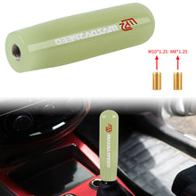 Load image into Gallery viewer, Brand New 15CM Mazdaspeed Universal Glow In the Dark Green Manual Long Stick Shift Knob M8 M10 M12 Adapter