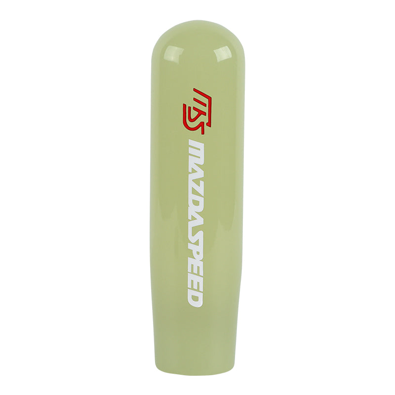 Brand New 15CM Mazdaspeed Universal Glow In the Dark Green Manual Long Stick Shift Knob M8 M10 M12 Adapter