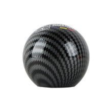 Load image into Gallery viewer, BRAND NEW UNIVERSAL MUGEN JDM Aluminum Carbon Fiber Style Round Ball Manual Gear Stick Shift Knob Universal M8 M10 M12