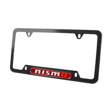 Load image into Gallery viewer, Brand New Universal 1PCS Nismo Carbon Fiber Look Metal License Plate Frame