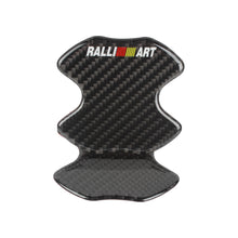 Load image into Gallery viewer, BRAND NEW UNIVERSAL 2PCS RALLIART REAL CARBON FIBER ANTI-SCRATCH DOOR HANDLE PROTECTOR