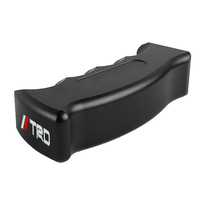 Brand New TRD Universal Black Aluminum Slotted Pistol Grip Handle Manual Gear Shift Knob Shifter M8 M10 M12