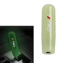 Load image into Gallery viewer, Brand New 15CM TRD Universal Glow In the Dark Green Manual Long Stick Shift Knob M8 M10 M12 Adapter