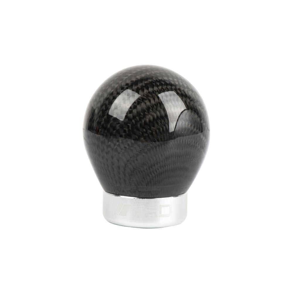 Brand New TRD Universal Real Carbon Fiber Round Ball Manual Car Racing Gear Shift Knob Shifter M12 M10 M8