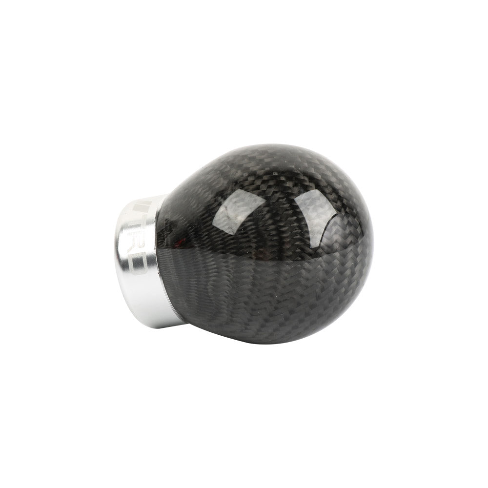 Brand New TRD Universal Real Carbon Fiber Round Ball Manual Car Racing Gear Shift Knob Shifter M12 M10 M8