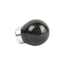 Load image into Gallery viewer, Brand New TRD Universal Real Carbon Fiber Round Ball Manual Car Racing Gear Shift Knob Shifter M12 M10 M8