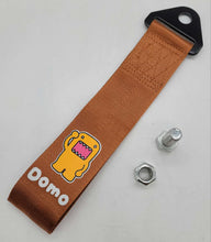 Load image into Gallery viewer, Brand New Domo High Strength Brown Tow Towing Strap Hook For Front / REAR BUMPER JDM