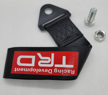 Load image into Gallery viewer, Brand New TRD High Strength Black Tow Towing Strap Hook For Front / REAR BUMPER JDM